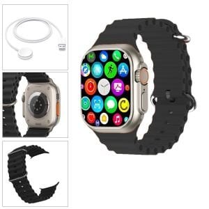 WATCH AKILLI SAAT IOS ANDROID KABLOSUZ ŞARJ BLUETOOTH ULTRA