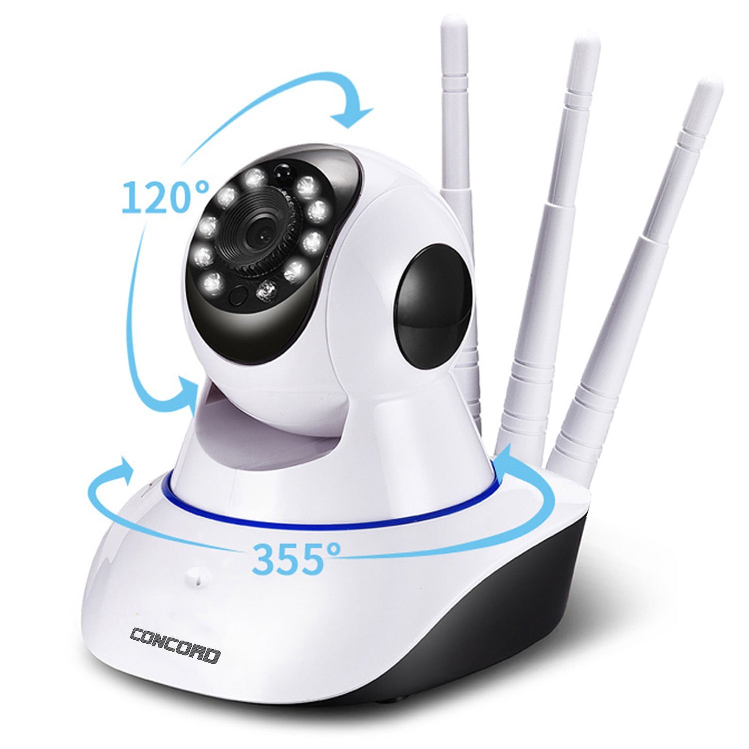 CONCORD MPIA-HINA Ip Smart Kamera 3mp 3.6mm Wi-Fi Renkli Gece Görüş Harekete Duyarlı