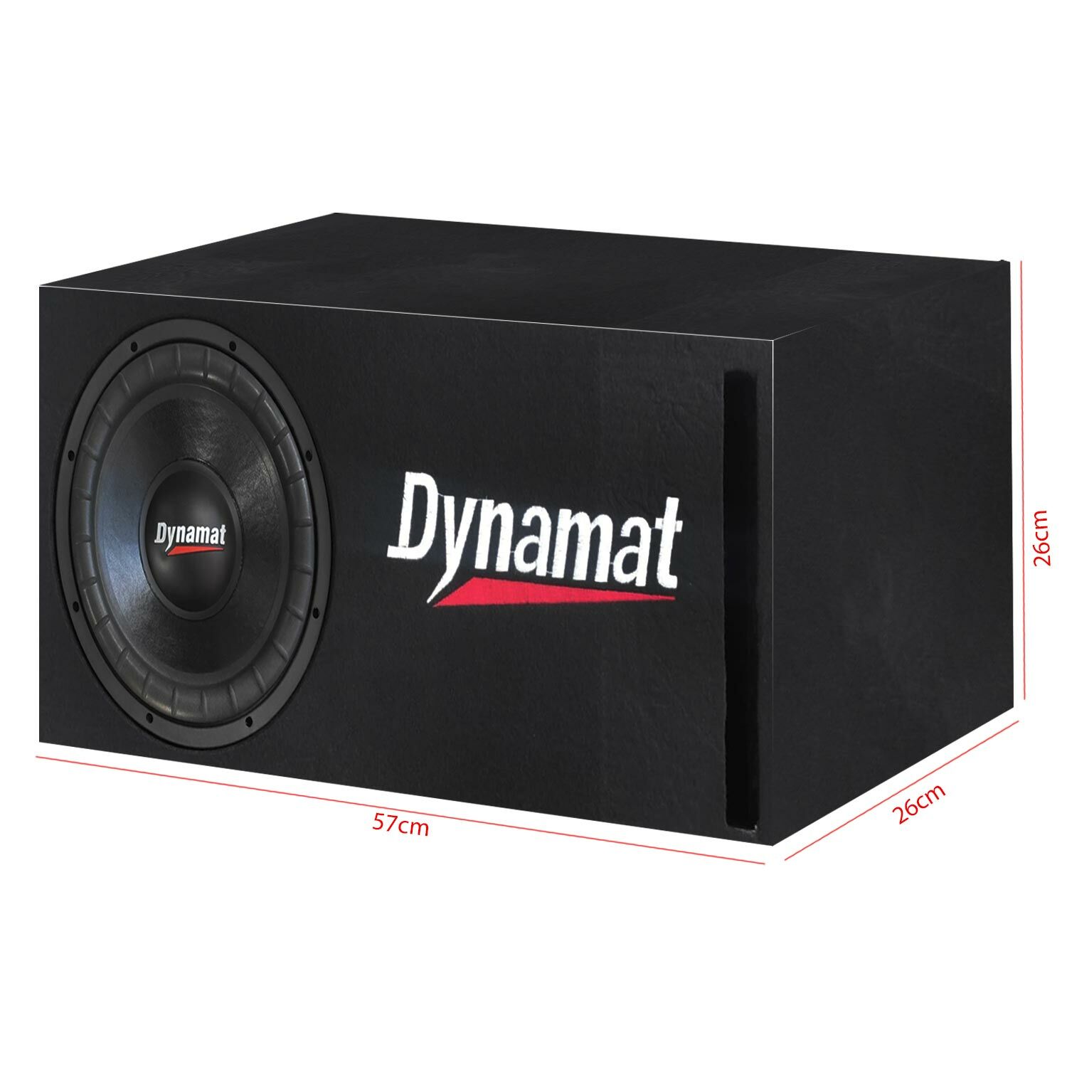 OTO BASS SUBWOOFER KABİNLİ 20CM 800W DYNAMAT RK-320