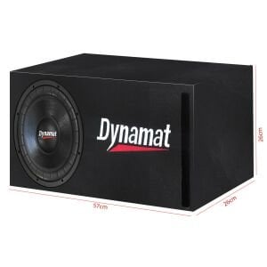 OTO BASS SUBWOOFER KABİNLİ 20CM 800W DYNAMAT RK-320