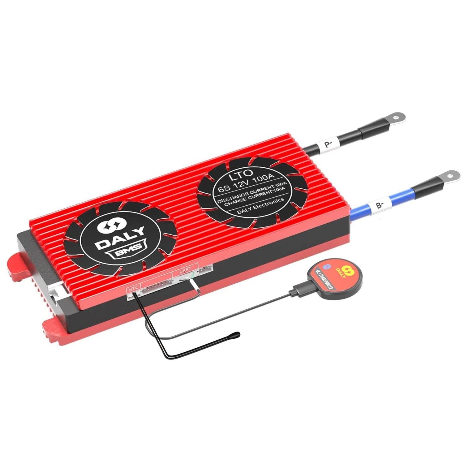 PİL ŞARJ KORUMA KARTI BMS 18650 LİTYUM BLUETOOTH UART 12V 100A DALY LTO-6S