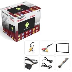 SUNSAY MB-30 Android Double Teyp 7 İnç 4x50 Watt 2+32GB