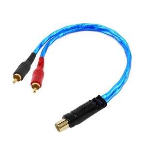 ANFİ Y KABLO 2 ERKEK 1 DİŞİ 30CM SİLİKON PLX-23394