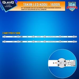 TAKIM LED-109 (2XPCB) 32 VESTEL SVV320AR6 AU0 AU1 AU2 REV00 170410