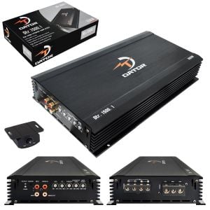 DATOR DTR-1500.1 Oto Anfi Mono 3000 Watt 1 Kanal Bass Kontrol