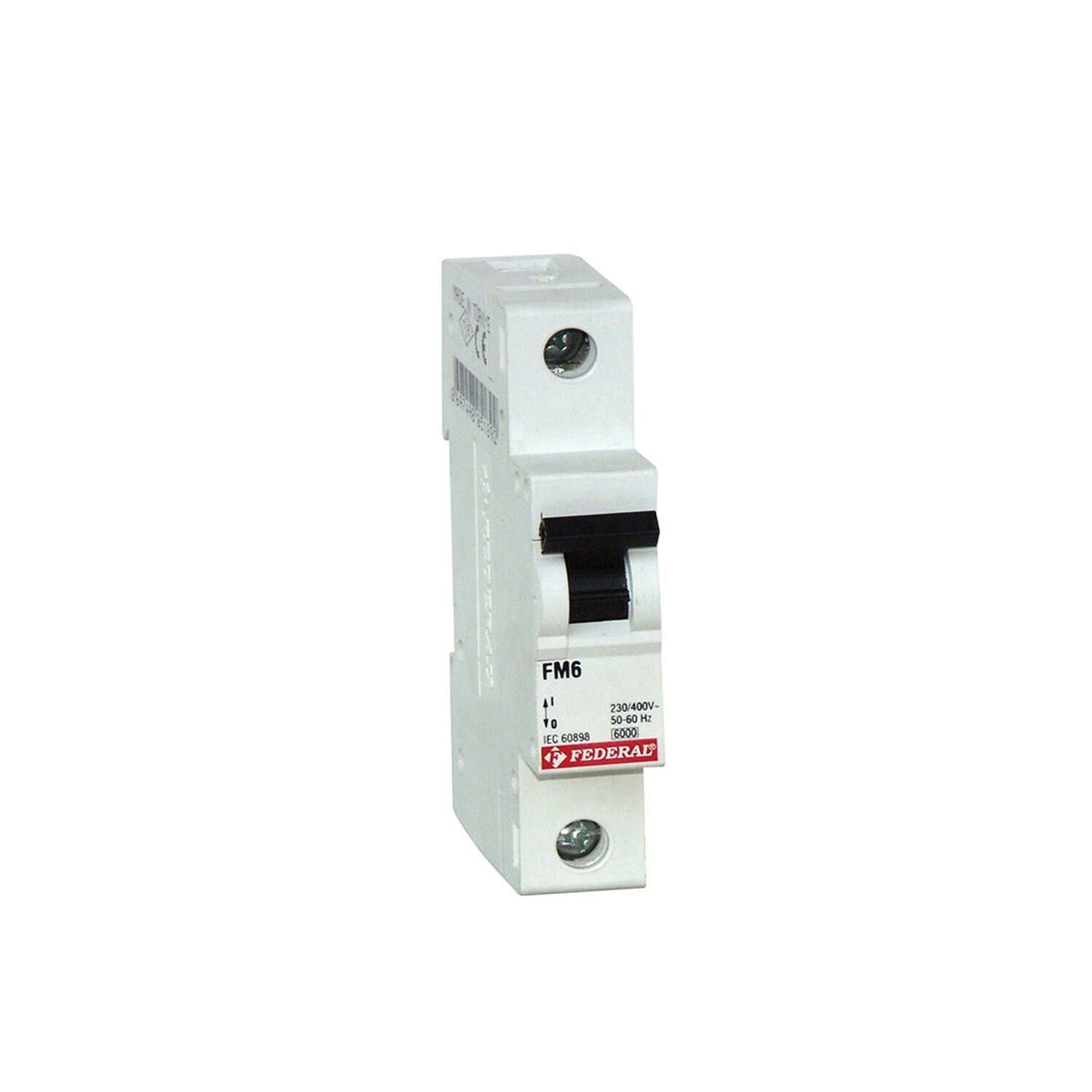 SİGORTA 1FAZ 6KA 20A FEDERAL FHM-C20