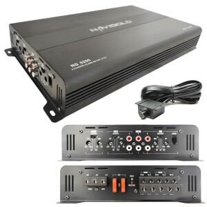 NAVİGOLD NG-5200 Oto Anfi Stereo 3900 Watt 5 Kanal Bass Kontrol