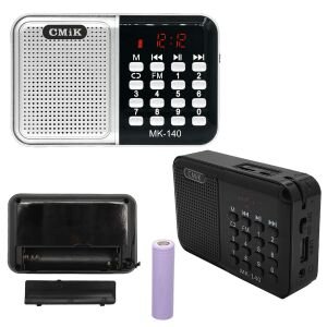 RADYO MİNİ ŞARJLI USB/SD/AUX CMİK MK-140