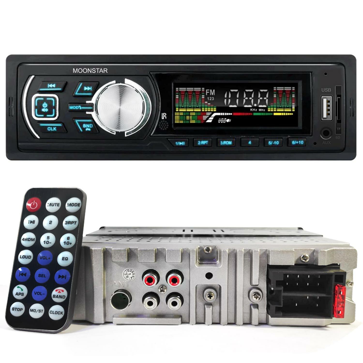 OTO TEYP 4X45W USB/SD/FM/AUX MOONSTAR BMS-4045