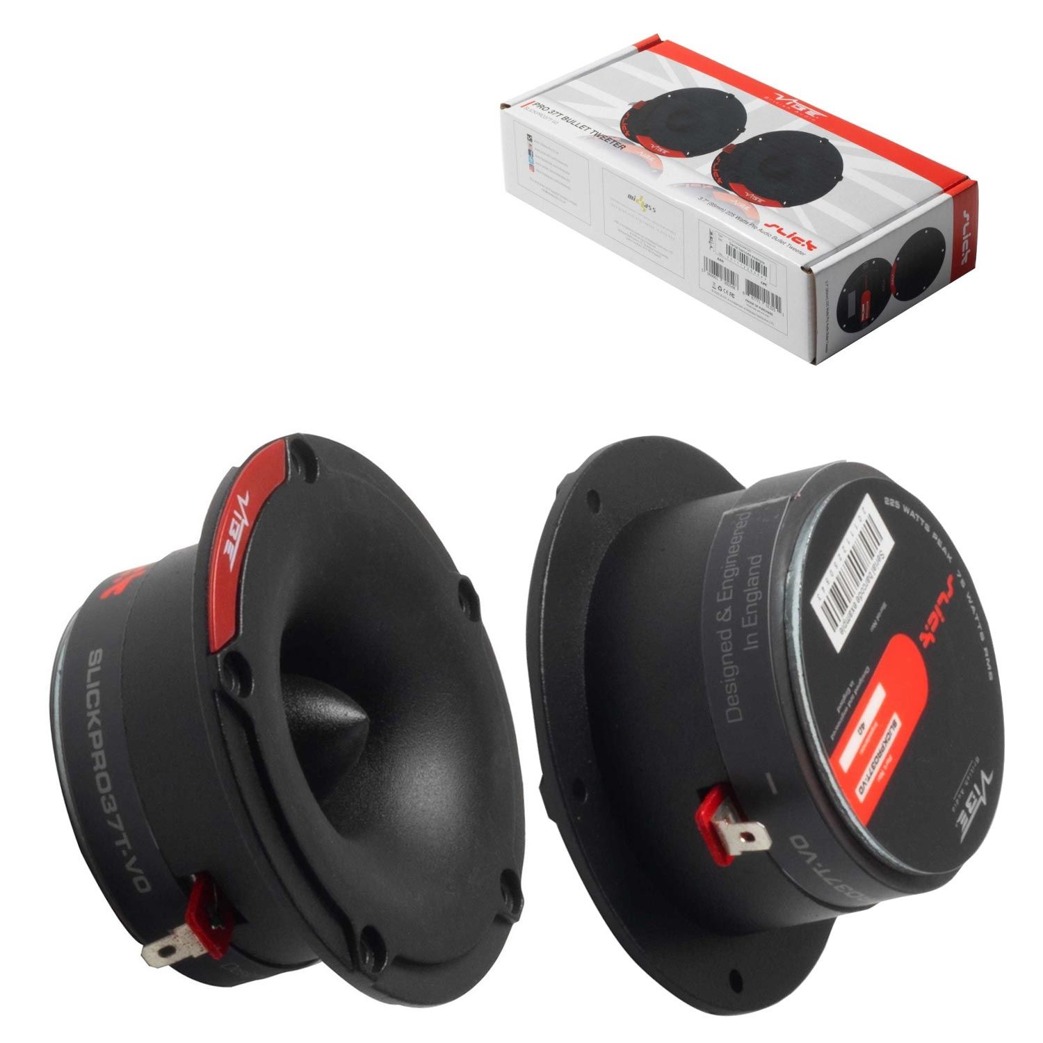 VİBE SLICKPRO37T-V0 Tweeter 10cm 225 Watt 2 Adet