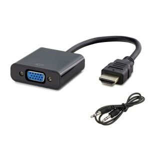 ÇEVİRİCİ HDMI TO VGA + AUDIO NARİTA NRT-1035