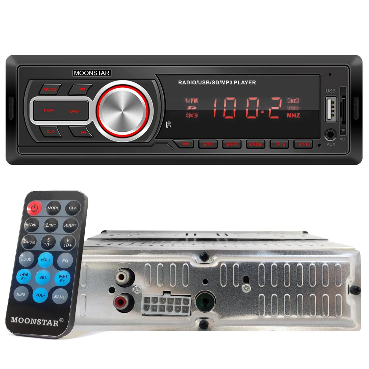 OTO TEYP 4X45W USB/SD/FM/AUX MOONSTAR BMS-2000