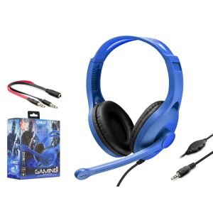 KABLOLU OYUNCU KULAK ÜSTÜ KULAKLIK MİKROFONLU 1.2MT HADRON GM-037