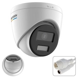HIKVISION DS-2CD1327G2-LUF Dome Ip Kamera 2mp 2.8mm Renkli Gece Görüş Metal İç Mekan