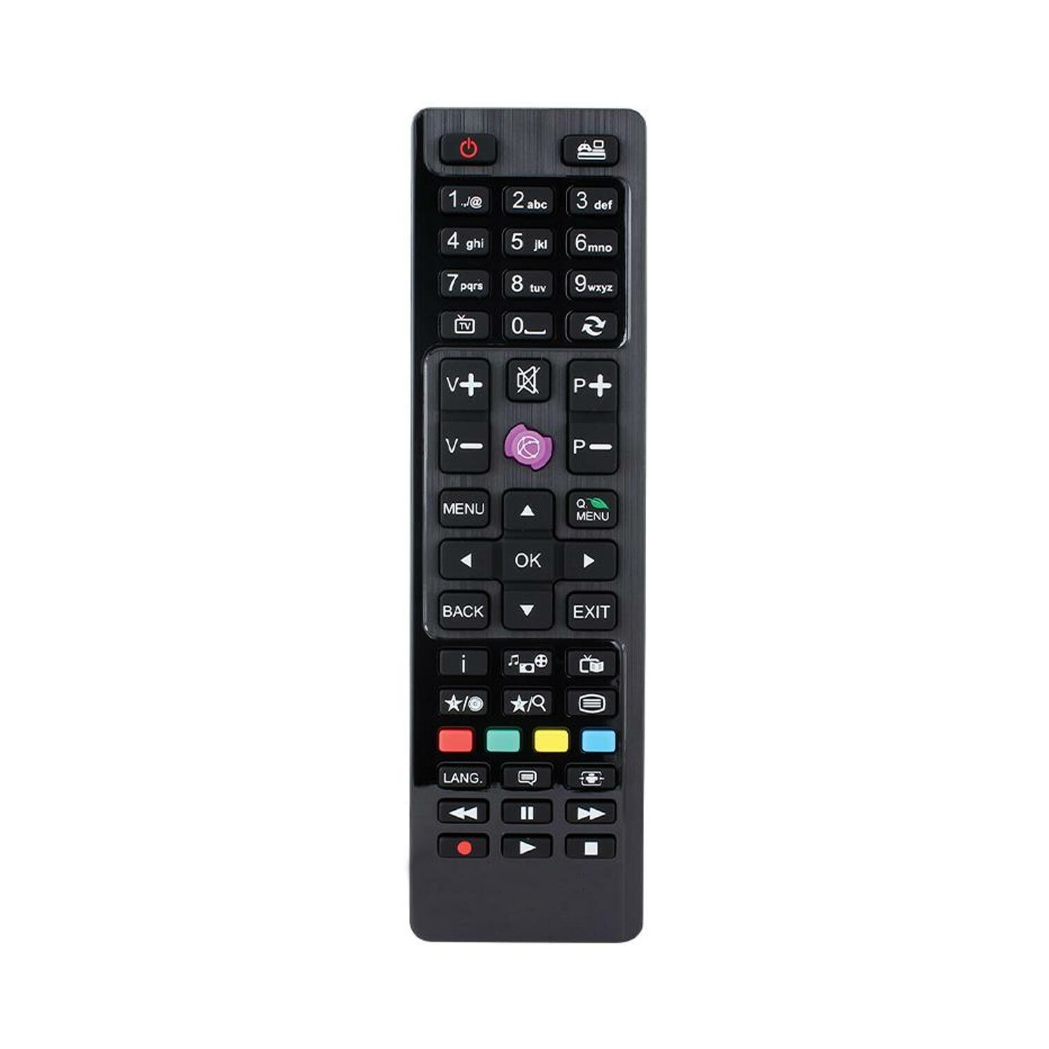 LCD LED KUMANDA VESTEL SEG REGAL MİNİ KARE GÖBEK YAZISIZ