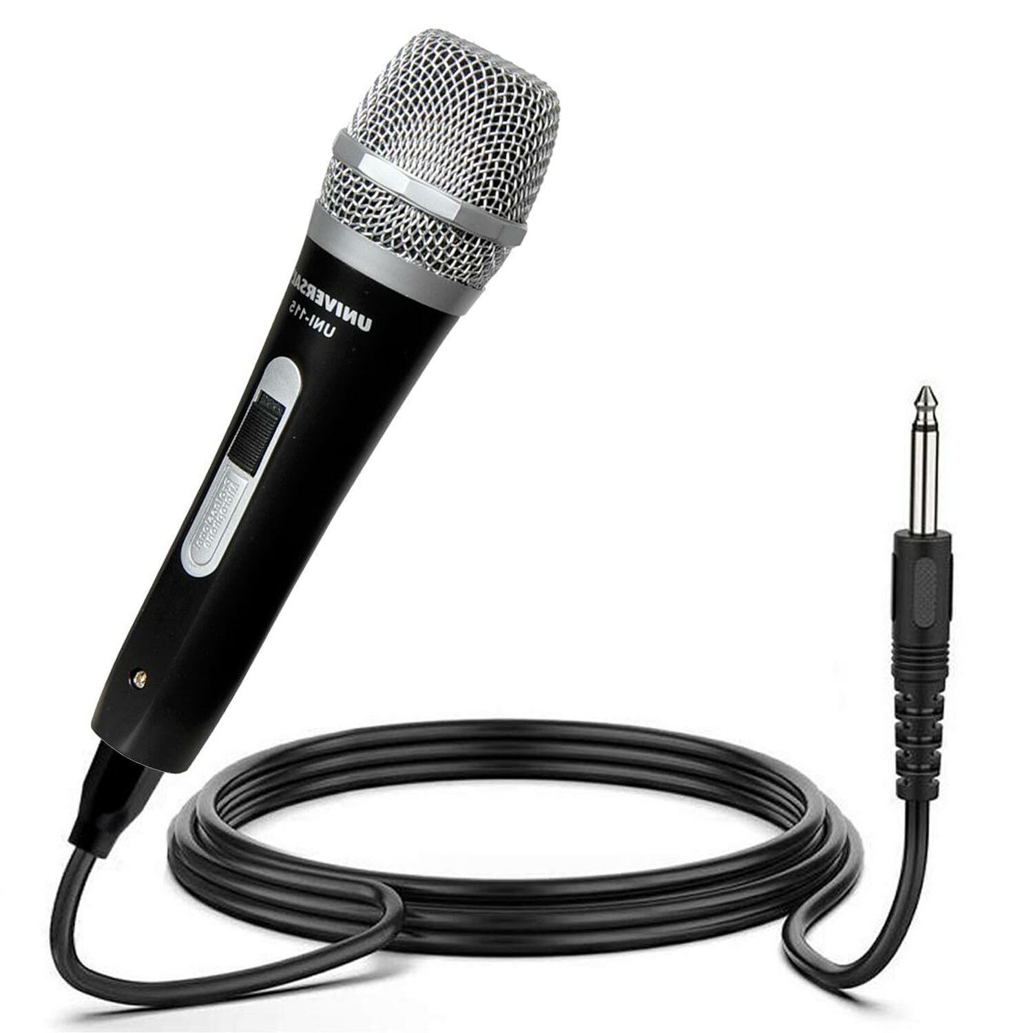 EL MİKROFONU KABLOLU 4MT DİNAMİK UNIVERSAL UNI-115