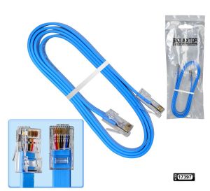 CAT6 PATCH NETWORK ETHERNET KABLO SLİM 1MT
