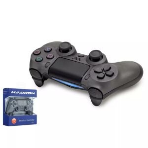 OYUN KOLU GAMEPAD KABLOSUZ PS4 BULETOOTH MAT SİYAH HADRON HD-323L
