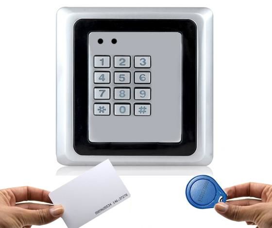 ELEKTRONİK GÖSTERGEÇ KAPI AÇMA RFID KARTLI PROXIMITY 125 KHZ A808E