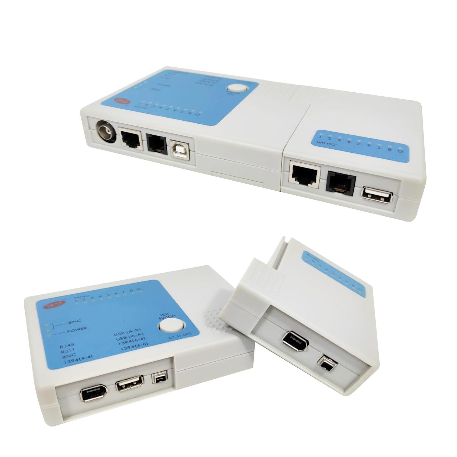 KABLO TEST CİHAZI RJ45 RJ11 USB BNC 1394 S-LİNK SLX-C41