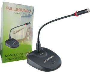 KÜRSÜ MİKROFONU 5MT KABLOLU FULLSOUND LEM-506