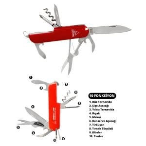 CEP ÇAKISI 10 FONKSİYONLU GENERAL CAMP GC-761