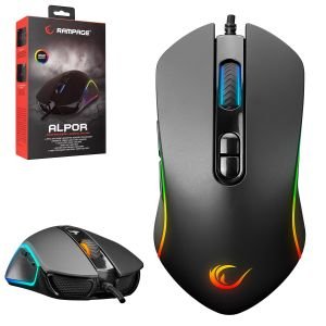 KABLOLU OYUNCU MOUSE 7200DPI LEDLİ RAMPAGE SMX-G65 ALPOR