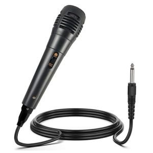 EL MİKROFONU KABLOLU 3MT DİNAMİK ESC