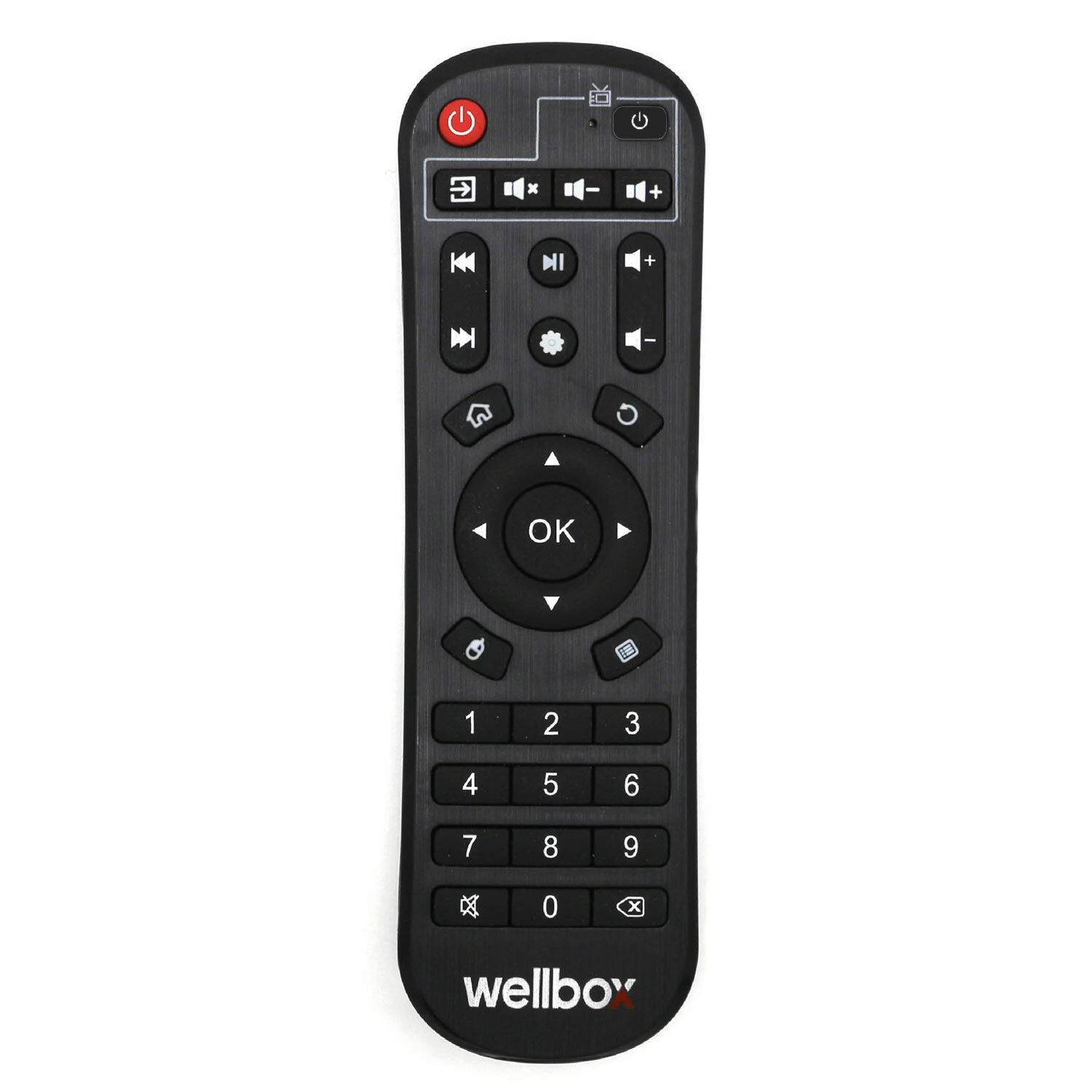 TV BOX KUMANDA WELLBOX ANDROID MOUSE TUŞLU