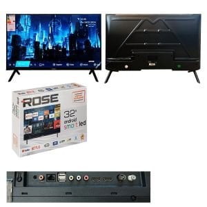 ROSE ATV-332 32 İnç 82 Ekran Smart Led Tv Android Full Hd Uydulu
