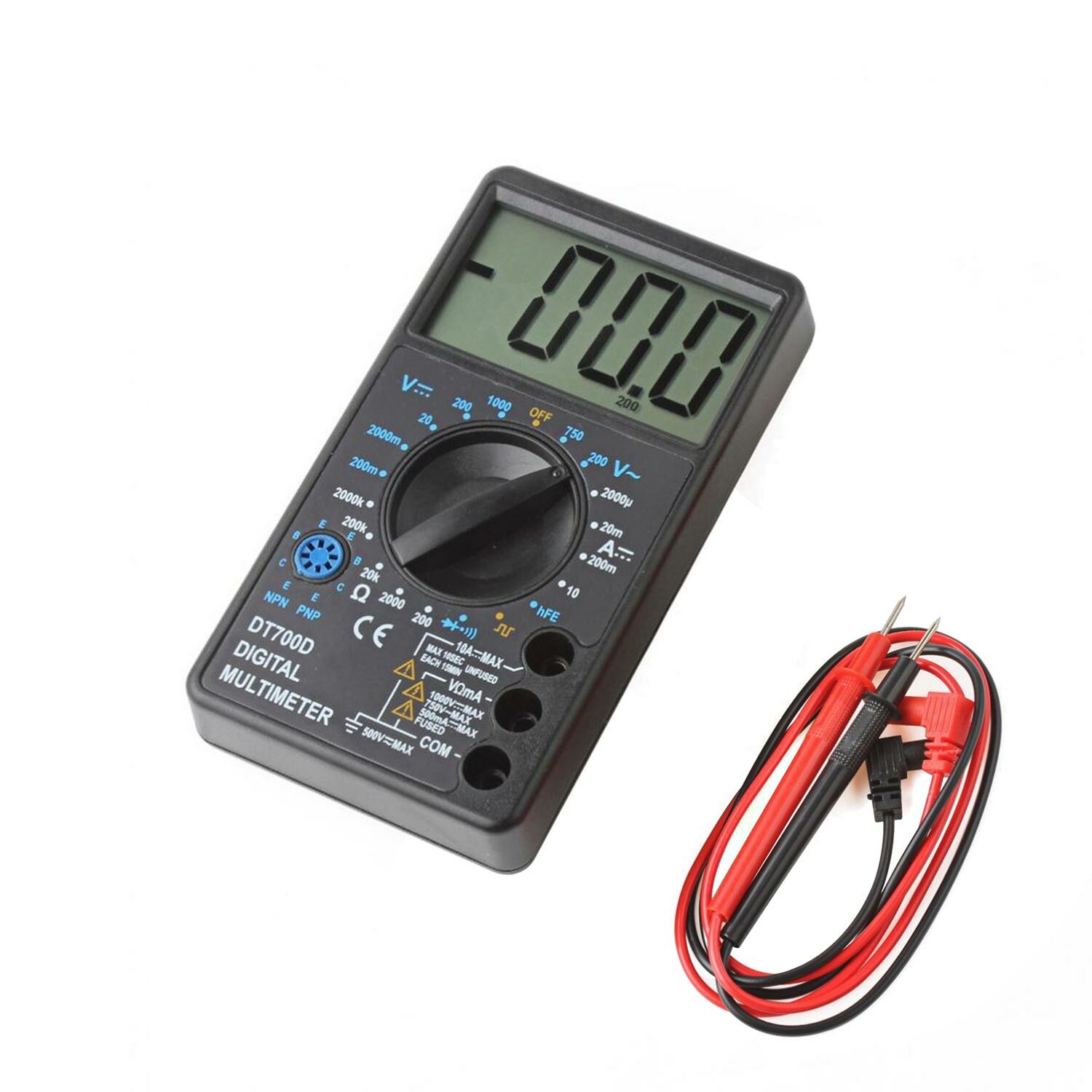 ÖLÇÜ ALETİ DİJİTAL AVOMETRE JUMBO BUZZER DT-700D