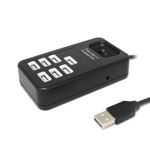 USB 2.0 HUB ÇOKLAYICI 7 PORT ANAHTARLI HADRON HN-154