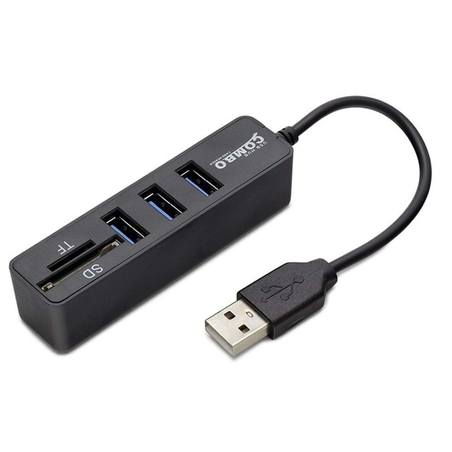 USB 2.0 HUB ÇOKLAYICI 3 PORT SD TF HADRON HDX-7009