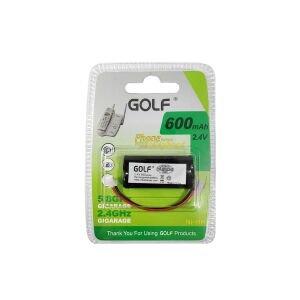 ŞARJLI TELSİZ TELEFON PİLİ 2.4V 600MAH Nİ-MH GOLF