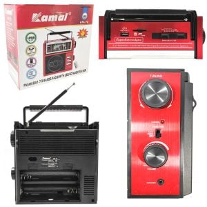 RADYO NOSTALJİ ŞARJLI PİLLİ KARAOKE USB/SD/FM KM-70