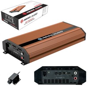 OTO ANFİ 600W 2 KANAL BASS KONTROL REISS AUDIO RS-PX600.2D