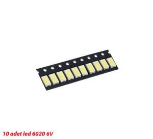 KOD-11 TV LED BAR LEDİ 6020 6V 10 ADET