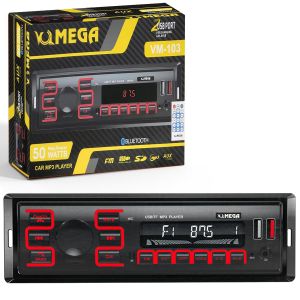 MEGA VM-103 Oto Teyp 4X50 Watt Bluetooth