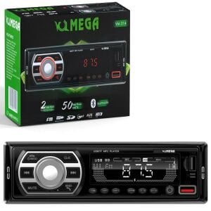 MEGA VM-214 Oto Teyp 4X50 Watt Bluetooth