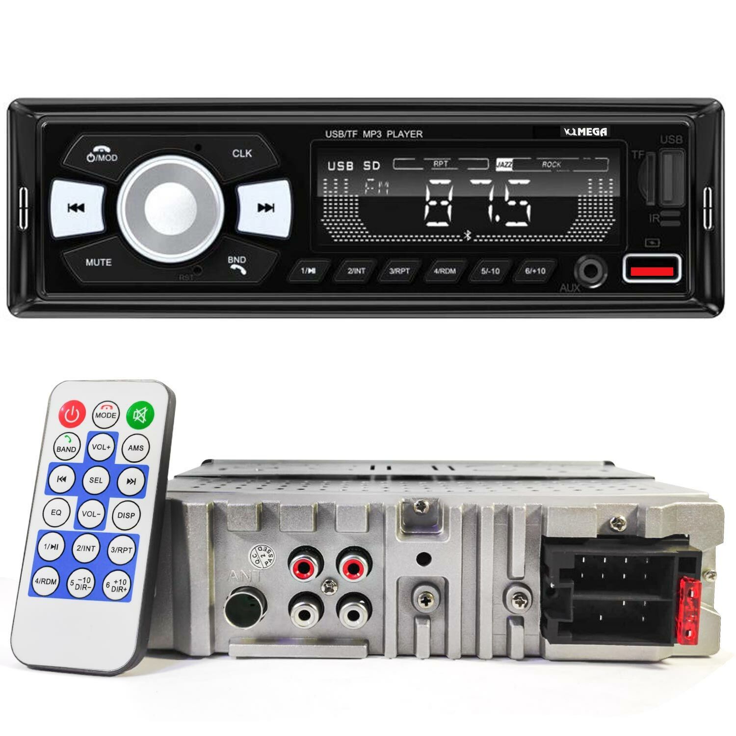 MEGA VM-216 Oto Teyp 4X50 Watt Bluetooth