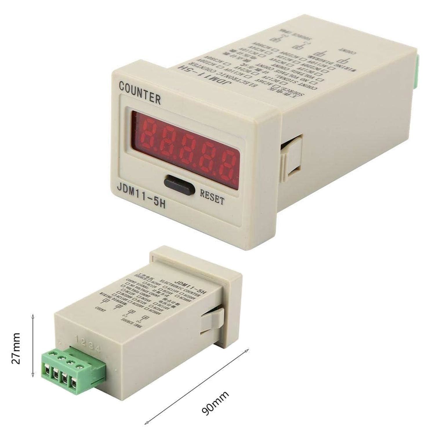 ELEKTRONİK COUNTER SAYAÇ RÖLESİ LCD DİJİTAL 12V JMD-11