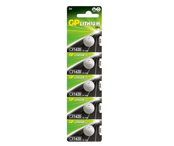 PİL DÜĞME 1620 3V (BEŞLİ PAKET) GP