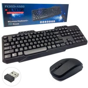 KABLOSUZ KLAVYE Q MOUSE SETİ PLX-303-A500