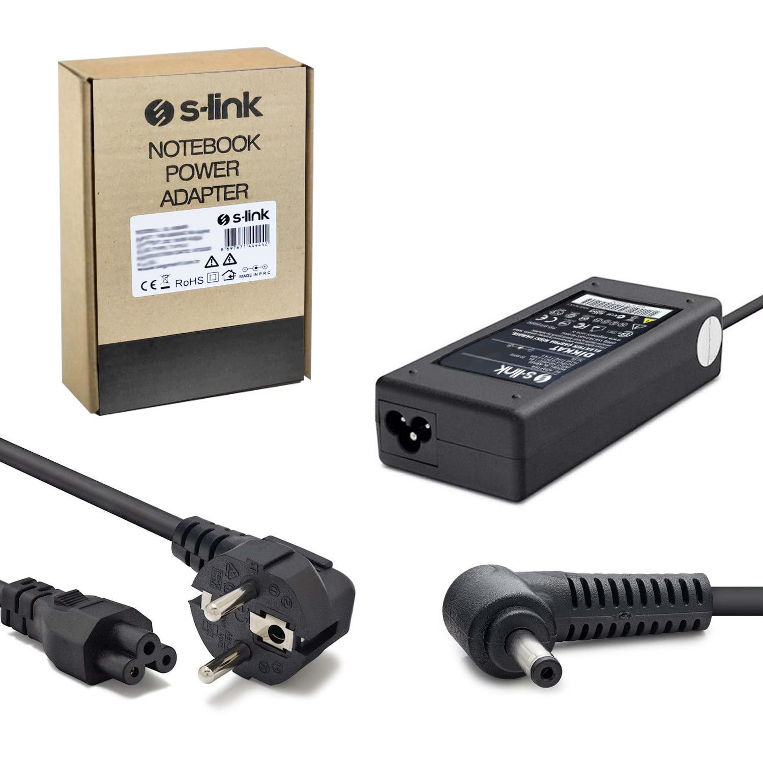 NOTEBOOK ADAPTÖR 65W 19V 3.42A 4.0X1.35MM ASUS S-LİNK SL-NBA11