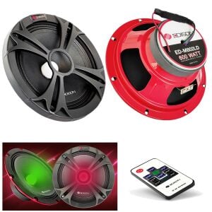 EDİSON ED-M802LD Oto Midrange 20cm 600 Watt 2 Adet Rgb Ledli