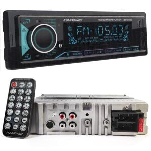 SOUNDWAY SW-8025 Oto Teyp 4X60 Watt Bluetooth Mobil Aplikasyon Usb Type-C Sd Fm Aux