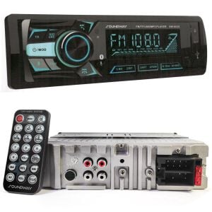SOUNDWAY SW-8035 Oto Teyp 4X60 Watt Bluetooth Mobil Aplikasyon Usb Type-C Fm Aux