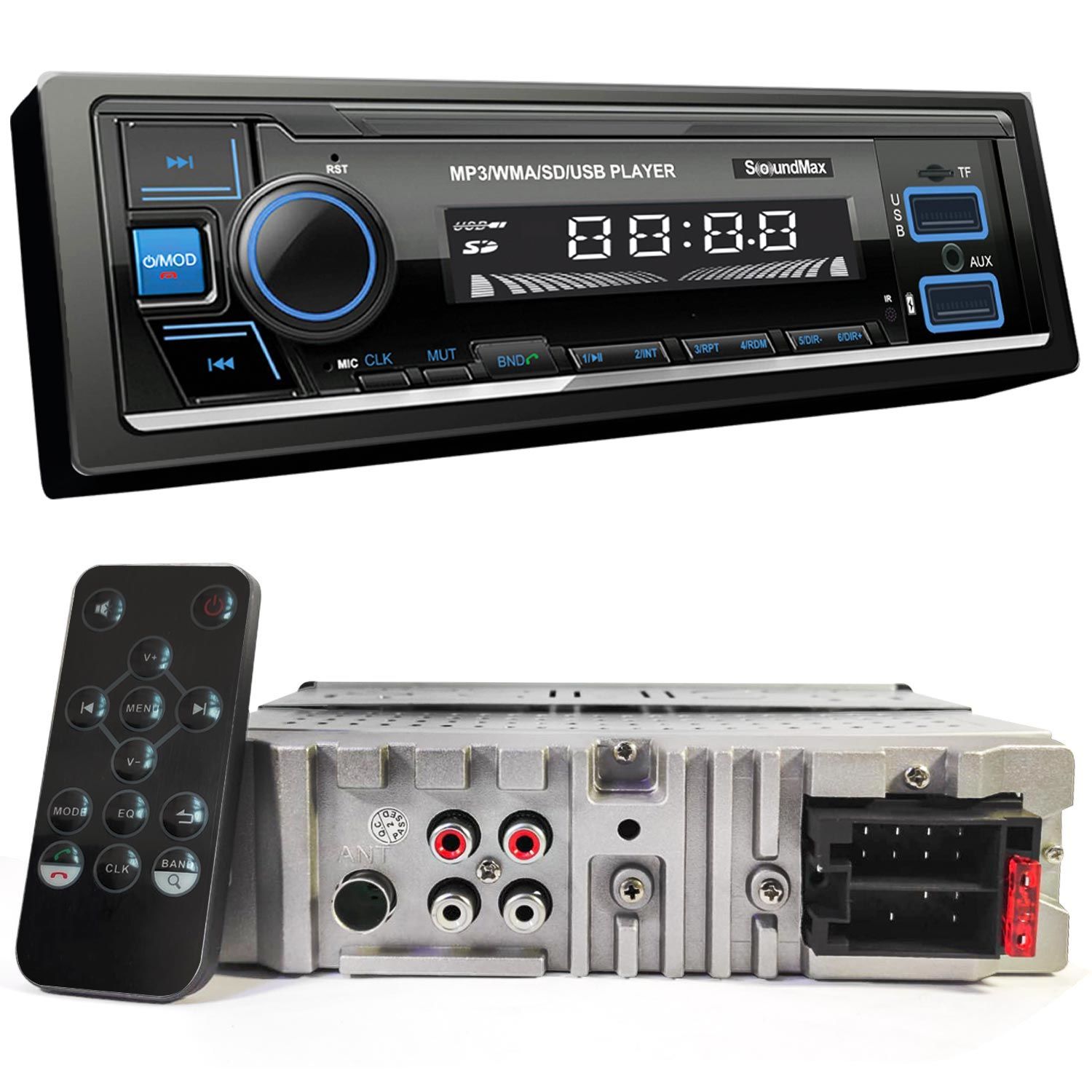 HARWARD HR-MX3G Oto Teyp 4X50 Watt Bluetooth 2xUsb Sd Fm Aux