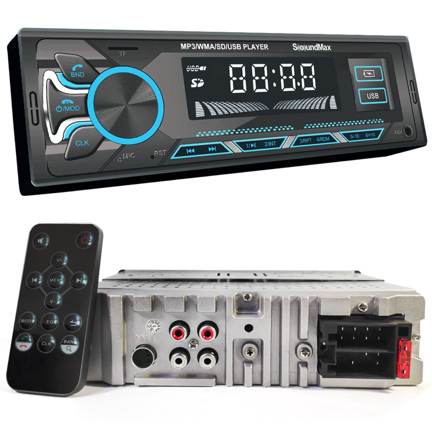HARWARD HR-MX7G Oto Teyp 4X50 Watt Bluetooth 2xUsb Sd Fm Aux