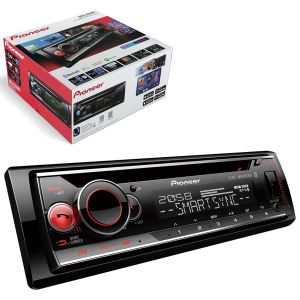 PIONEER DEH-S520BT Oto Teyp 4X50 Watt Bluetooth Mobil Aplikasyon
